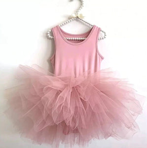 Tutu Dress~Dusty Pink